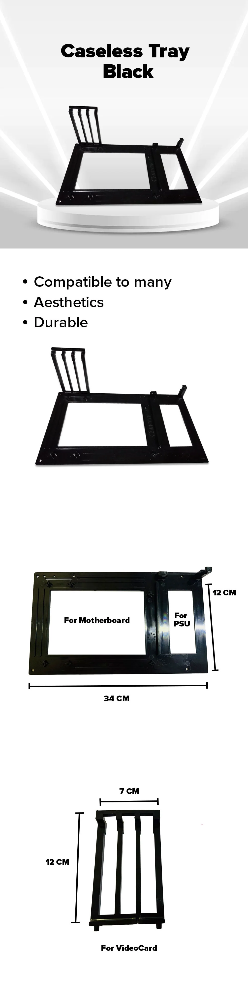 Caseless Tray Black - Image 5