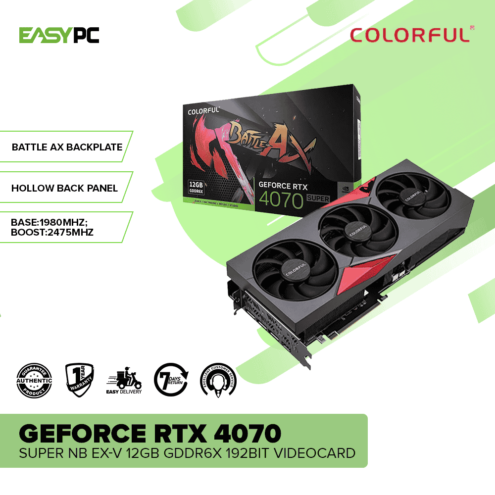 COLORFUL GEFORCE RTX 4070 SUPER NB EX 12GB-V GDDR6X 192BIT Videocard - Image 2
