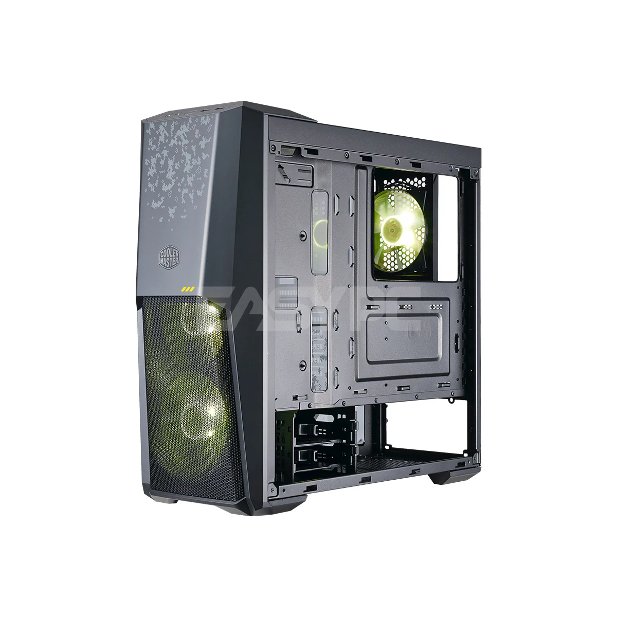 Coolermaster Masterbox MB500 TUF Mid Tower Gaming PC Case - Image 4