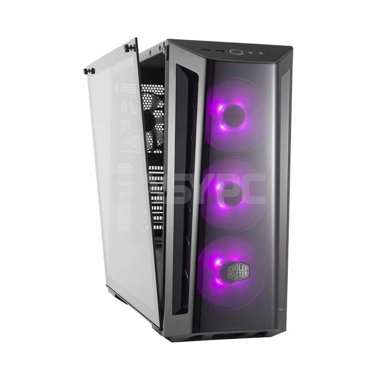 Coolermaster Masterbox MB520 TG Mid Tower PC Case Red - Image 4