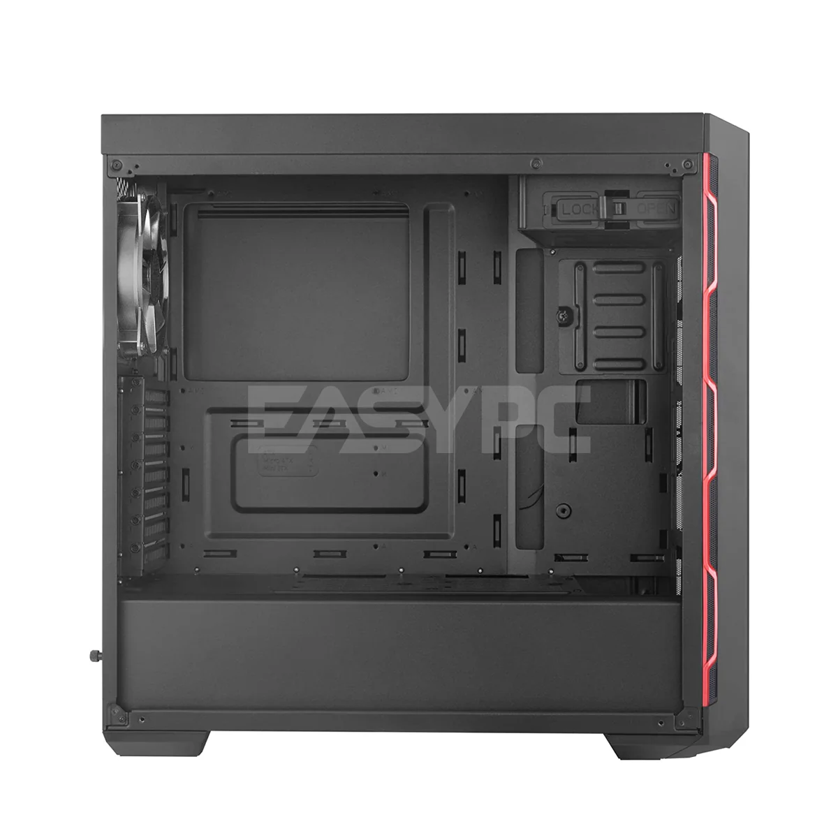 Coolermaster Masterbox MB600L Mid Tower PC Case Black - Image 4