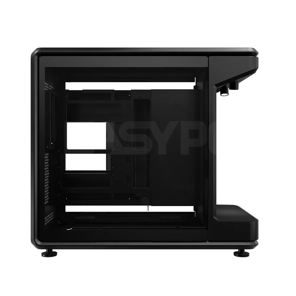CoolerMaster MasterFrame 360 Stage LCD ATX Mid Tower PC Case Black - Image 4