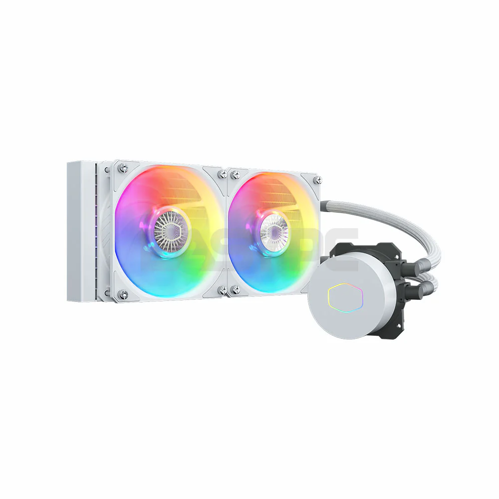 COOLERMASTER ML240L ARGB V2 Liquid Cooler WHITE ED (MLW-D24M-A18PW-RW)