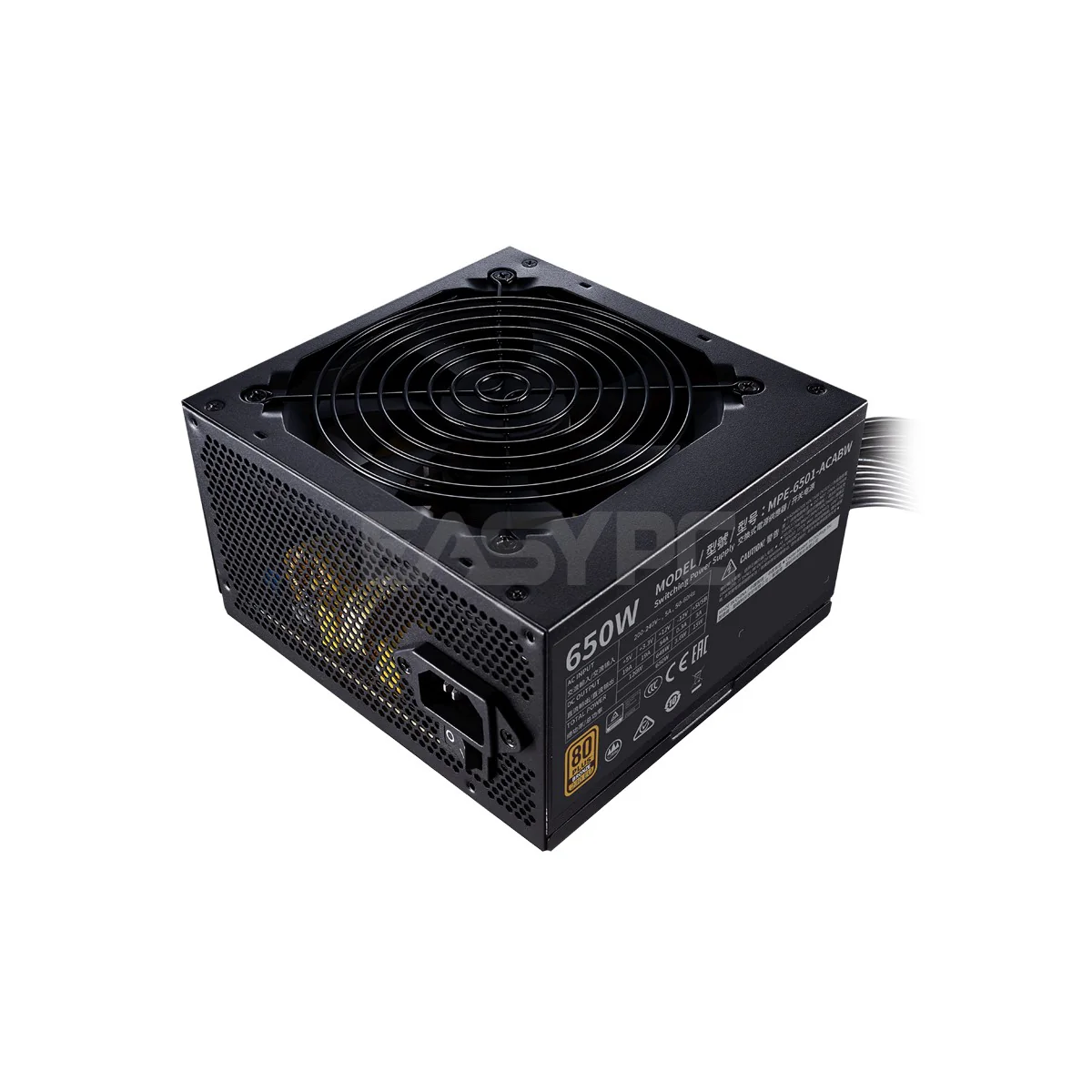 CoolerMaster MWE 750W, 650W and 550W V2-230v 80+ Bronze Durable Reliable and Safe Power Supply - Image 9