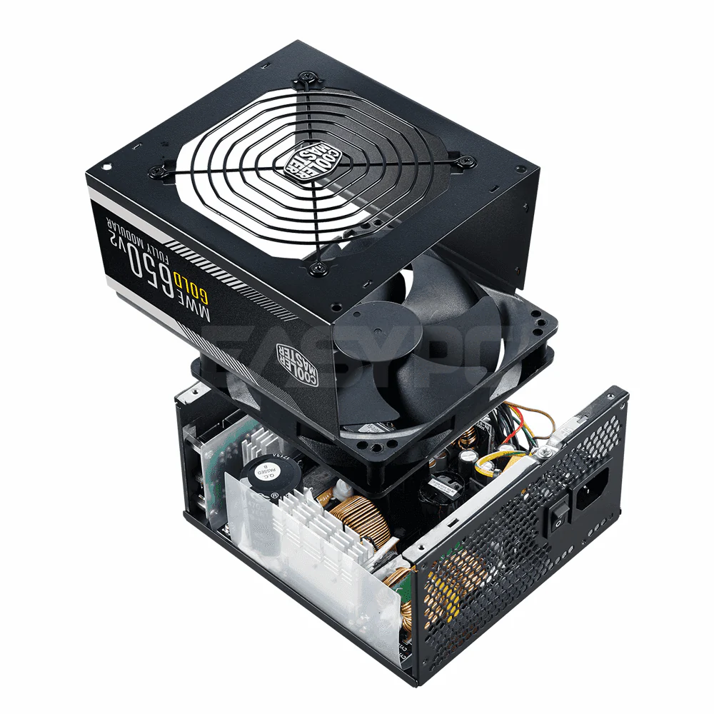 Coolermaster MWE650 V2 MPE-6501-AFAAG-TW 650watts Fully Modular 80+ Gold Power Supply - Image 4