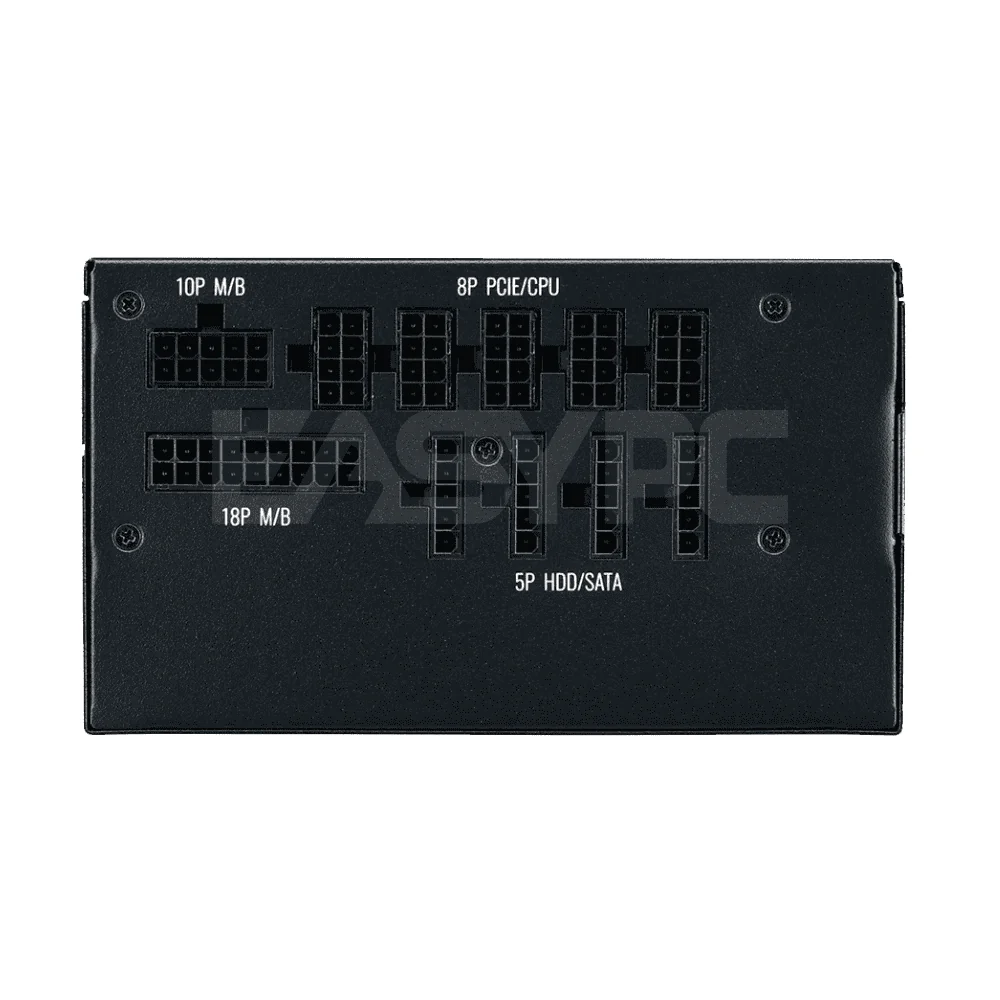 Coolermaster MWE750 V2 ATX 3.1 FM MPE-7501-AFAAG-3EU2 750watts Fully Modular 80+ Gold Power Supply - Image 4