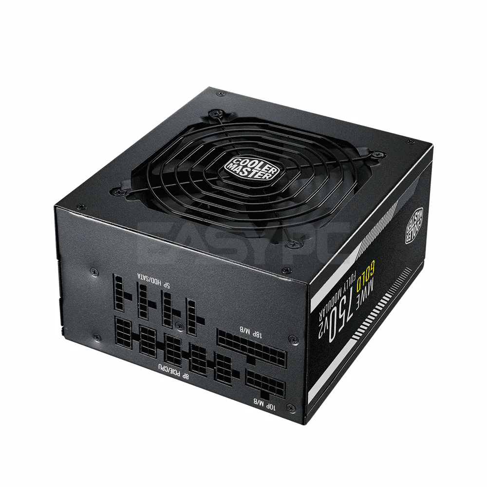 Coolermaster MWE750 V2 MPE-7501-AFAAG-TW 750watts Fully Modular 80+ Gold Power Supply