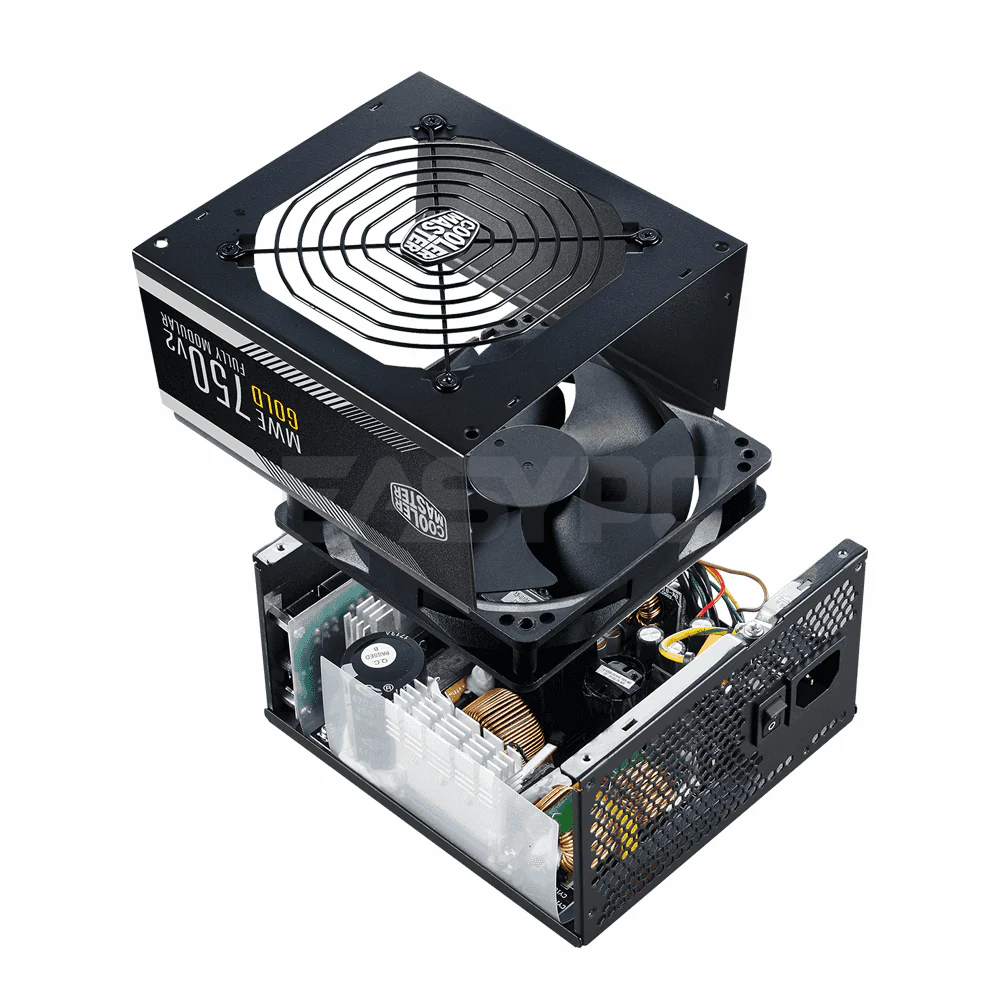Coolermaster MWE750 V2 MPE-7501-AFAAG-TW 750watts Fully Modular 80+ Gold Power Supply - Image 4