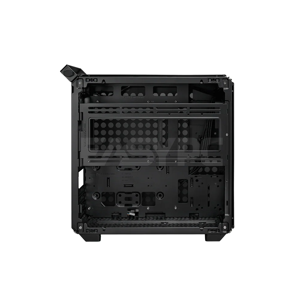CoolerMaster Qube 500 FlatPack ATX Tempered Glass PC Case Black - Image 3