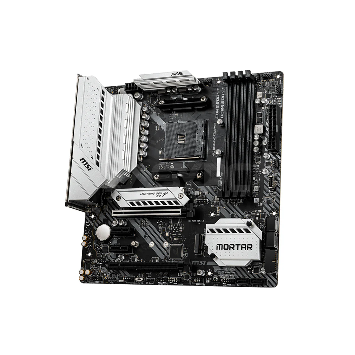 MSI MAG B550M Mortar Wi-Fi Micro-ATX MAG Series Socket Am4 Ddr4 Gaming Motherboard - Image 3