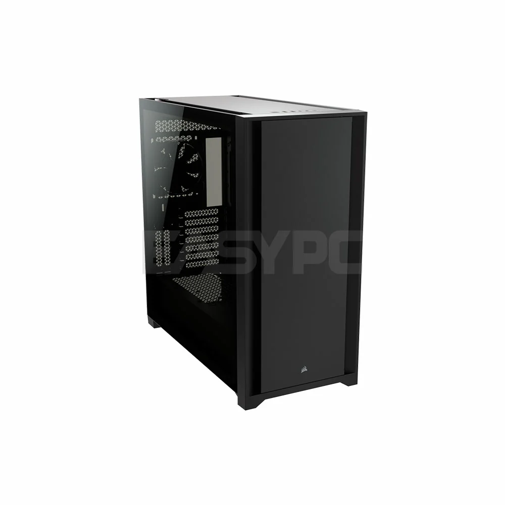 Corsair 5000D Tempered Glass CS-CC-9011208-WW Mid Tower Easy Cable Management Gaming PC Case Black