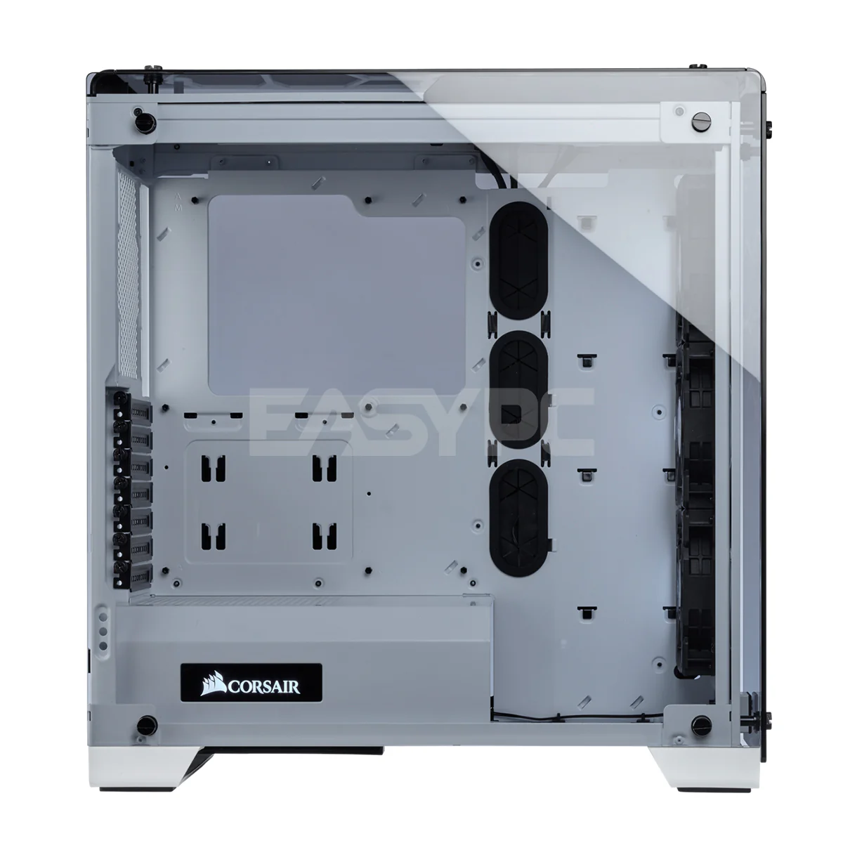 Corsair Crystal 570x TG Mid Tower PC Case White RGB - Image 4