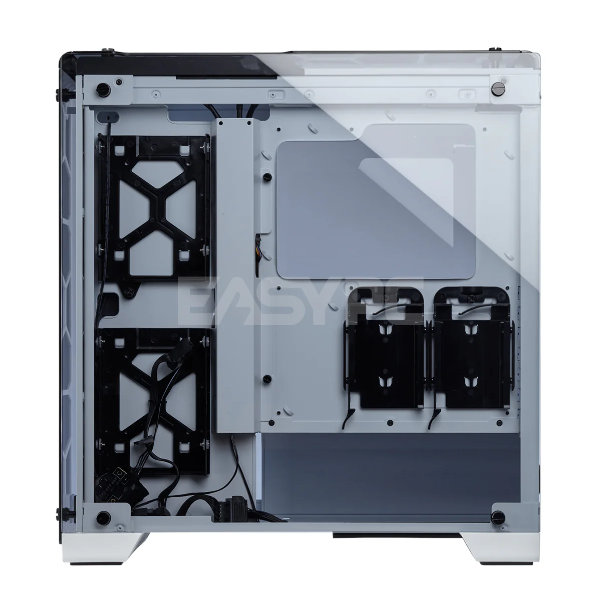 Corsair Crystal 570x TG Mid Tower PC Case White RGB - Image 5