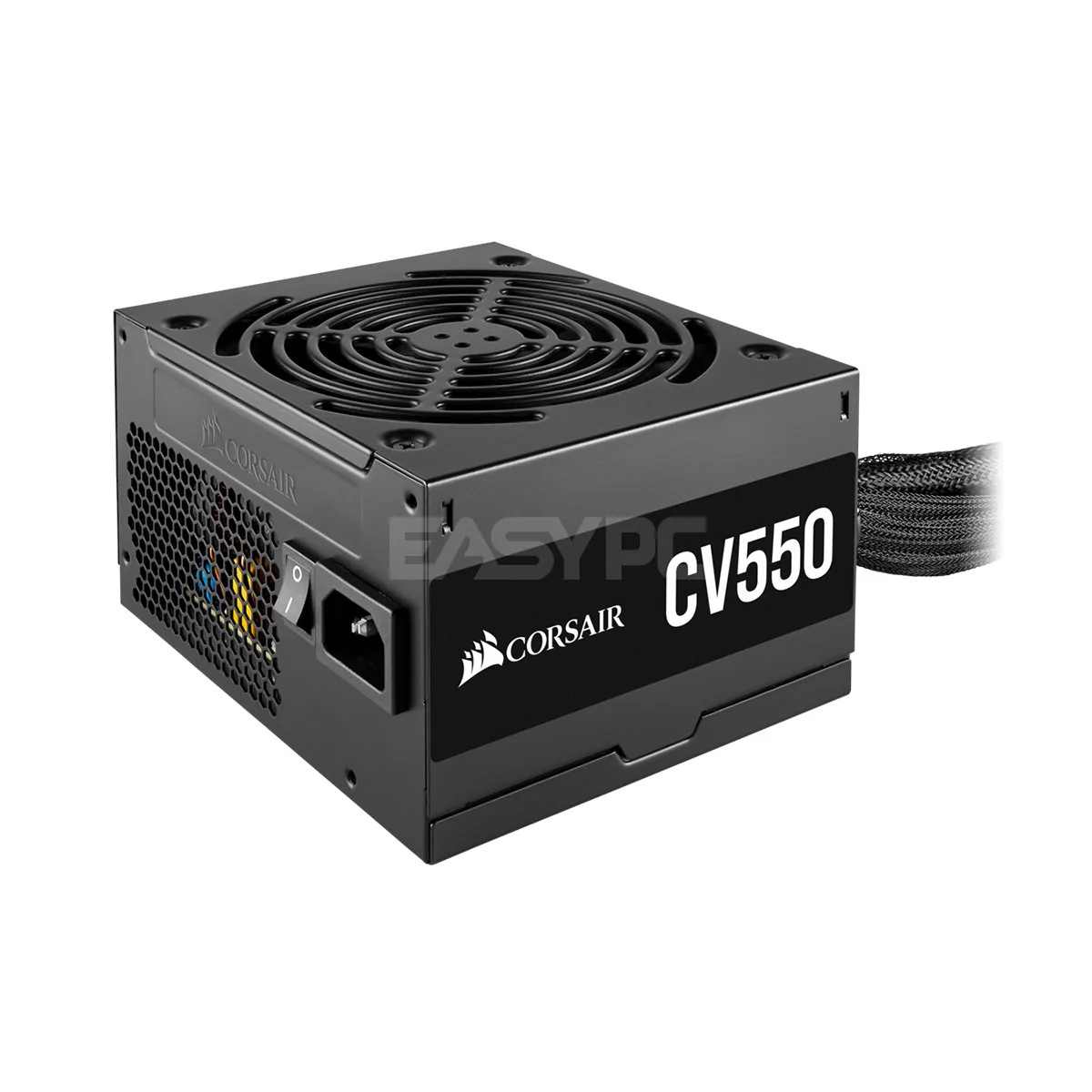 Corsair CV Series, CV550, 550 Watt, 80+ Bronze Certified, Fixed Cable Power Supply - Image 3