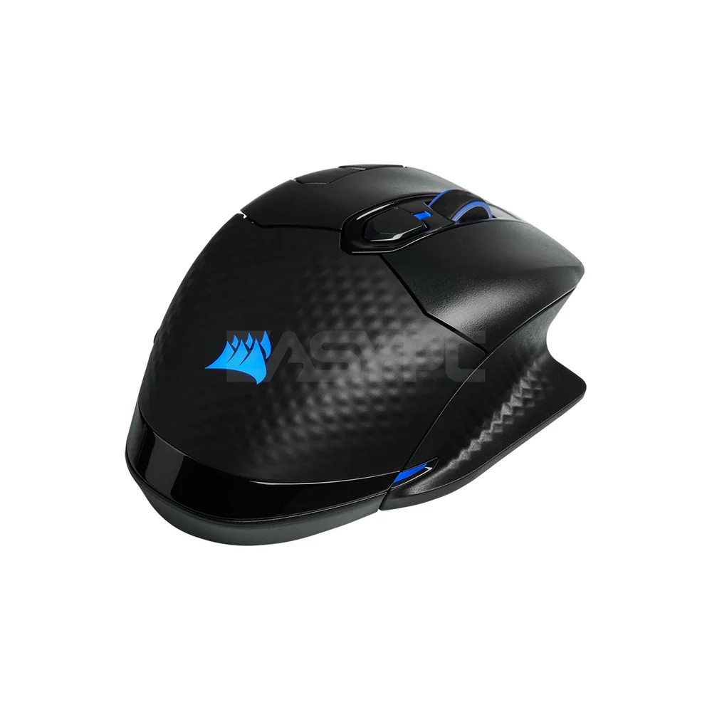 Corsair Dark Core RGB Pro and  Pro SE 18K DPI Comfortable contoured shape with two included interchangeable side grips Wireless Gaming Mouse 7UBE - Image 3