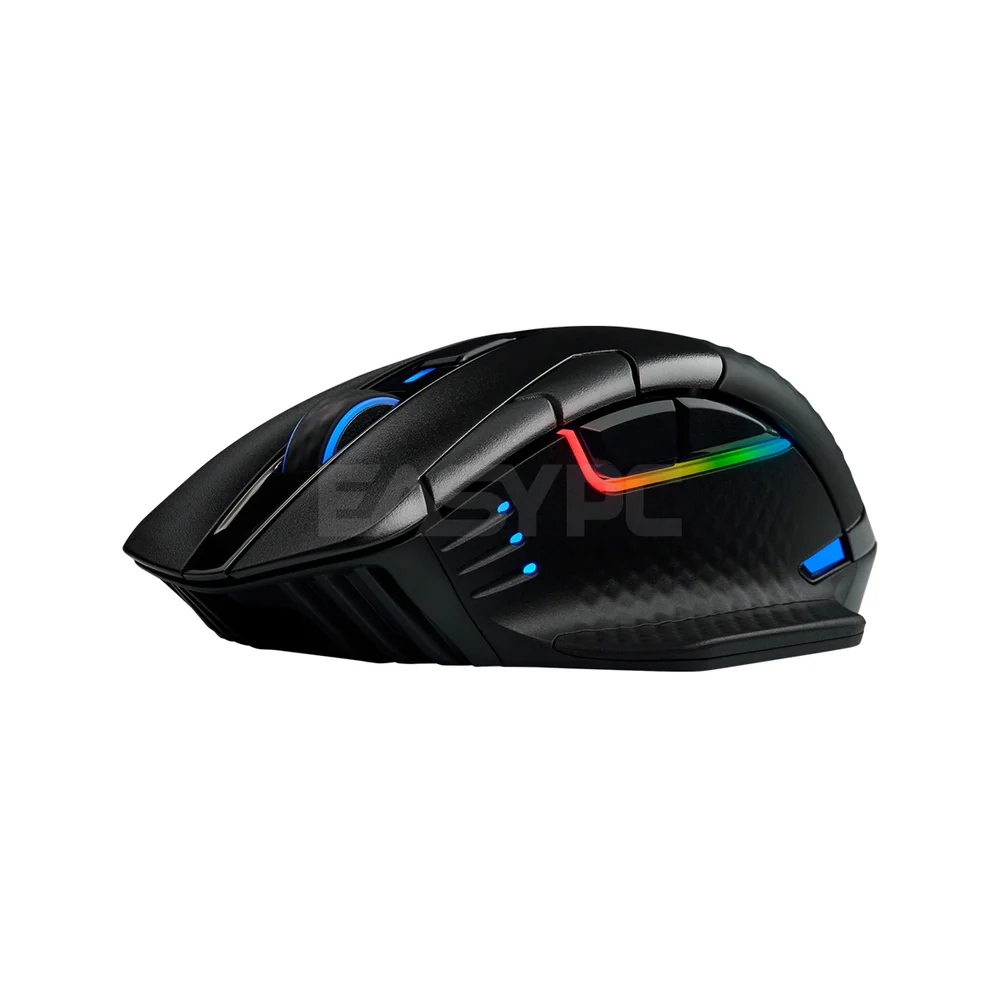 Corsair Dark Core RGB Pro and  Pro SE 18K DPI Comfortable contoured shape with two included interchangeable side grips Wireless Gaming Mouse 7UBE - Image 9