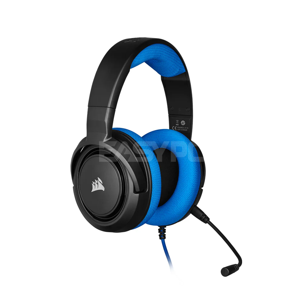 Corsair HS35 CS-CA-9011196-AP Gaming Headset Blue - Image 2