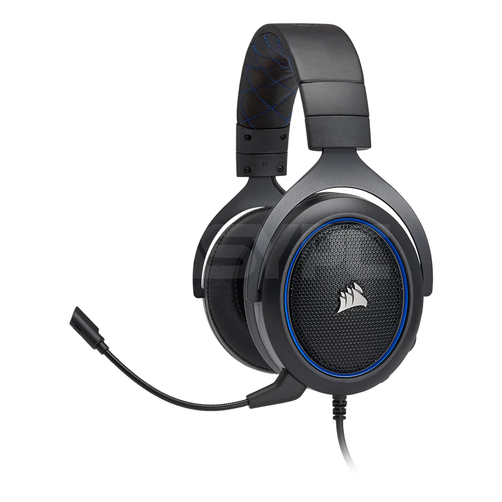Corsair HS50 CSCA9011172AP Stereo Gaming Headset Blue - Image 3