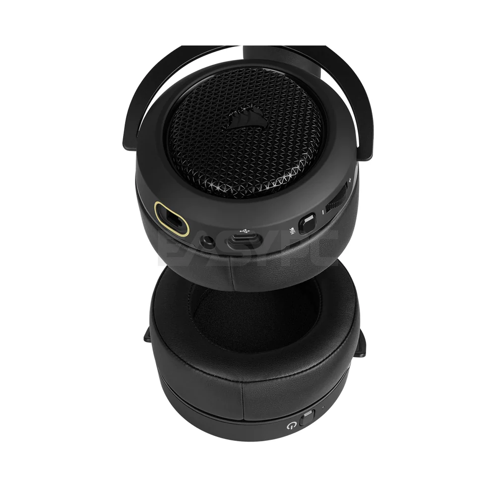 Corsair HS70 Bluetooth - Wired Gaming Headset with Bluetooth - Works with PC, Mac, Xbox Series X, Xbox Series S, Xbox One, PS5, PS4, Nintendo Switch, iOS and Android - Wired Gaming Headset w/ Bluetooth CS-CA-9011227-AP 7UBE COCS2342 - Image 4