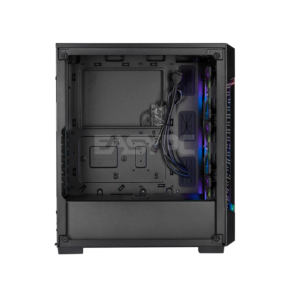 Corsair iCue 220T Airflow Mid Tower PC Case Black - Image 3