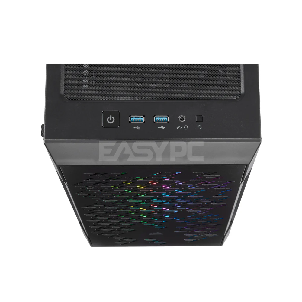 Corsair iCue 220T Airflow Mid Tower PC Case Black - Image 5