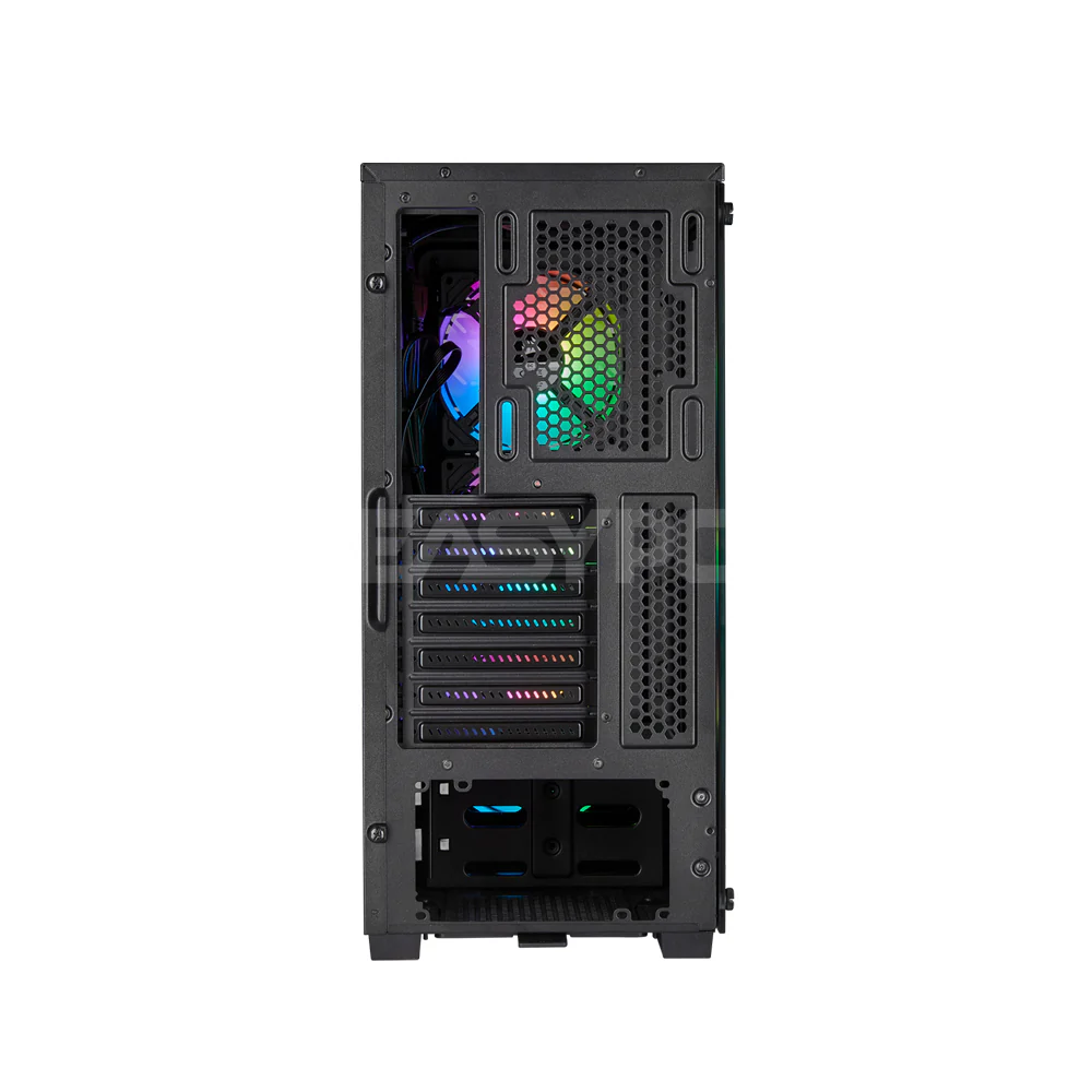 Corsair iCue 220T Airflow Mid Tower PC Case Black - Image 6
