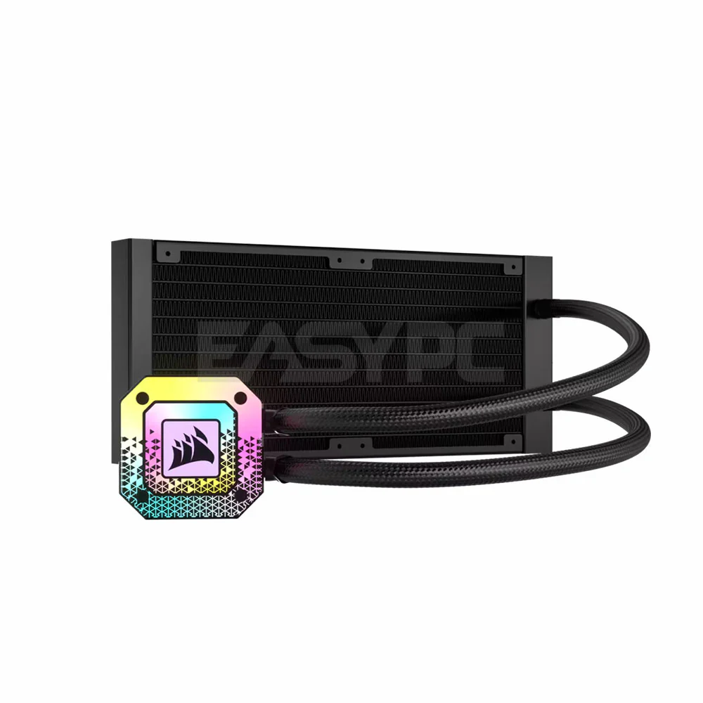 CORSAIR iCUE H100i ELITE CAPELLIX XT 240MM RADIATOR LIQUID CPU COOLER (CS-CW-9060068-WW) - Image 3
