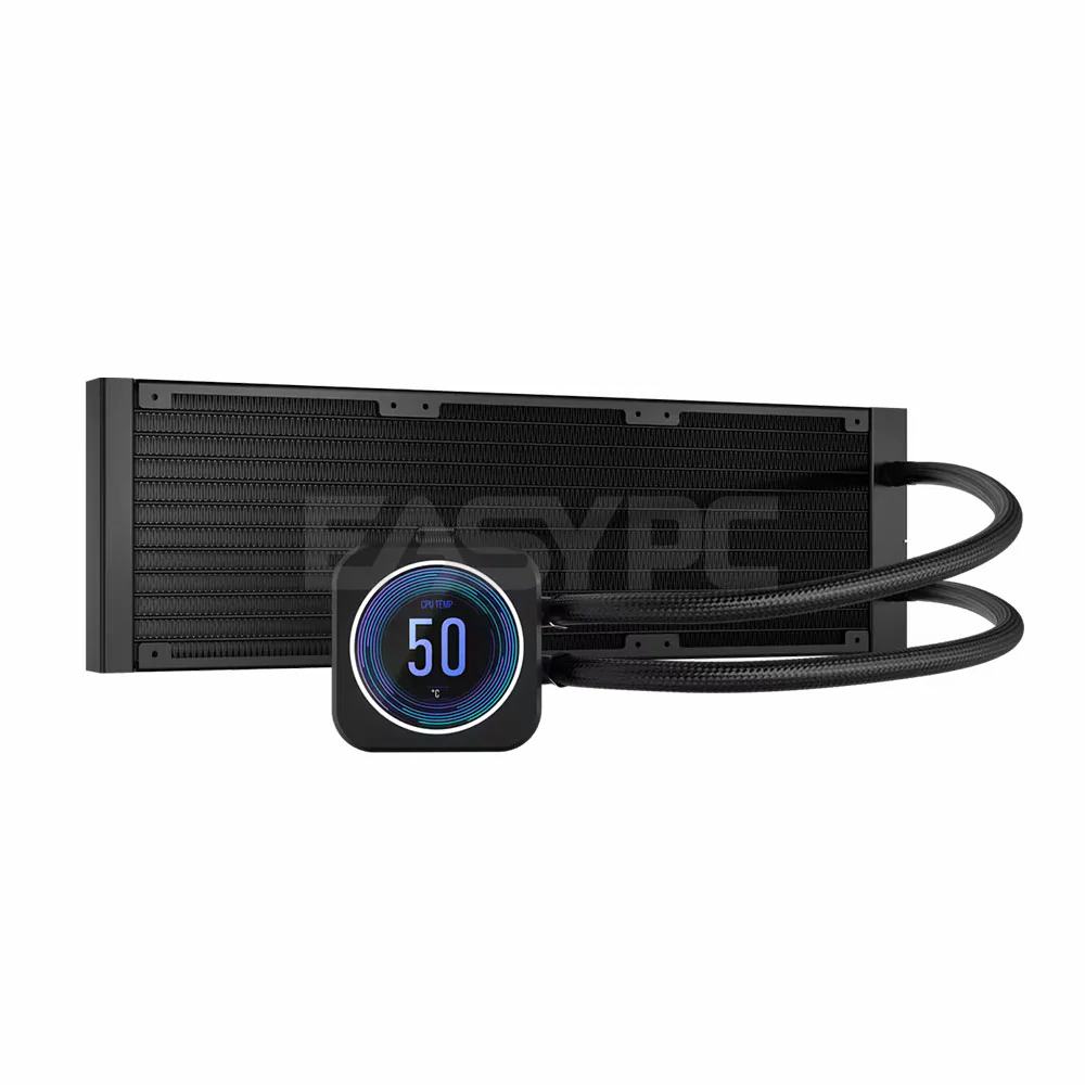 CORSAIR iCUE H150i ELITE LCD DISPLAY XT 360MM RADIATOR LIQUID CPU COOLER (CS-CW-9060075-WW) - Image 3