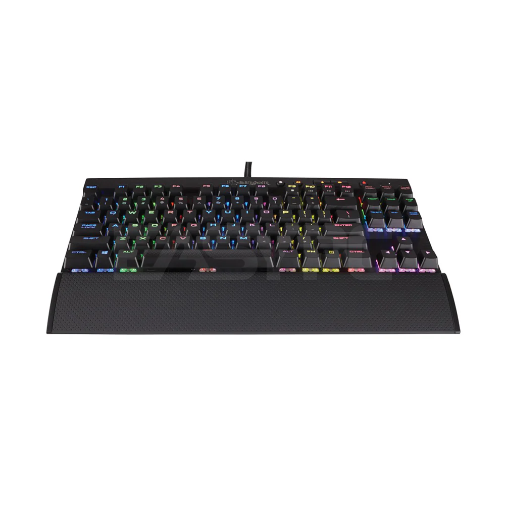 Corsair K65 Lux CSCH9110010NA RGB Cherry MX Red Compact Mechanical Gaming Keyboard - Image 2