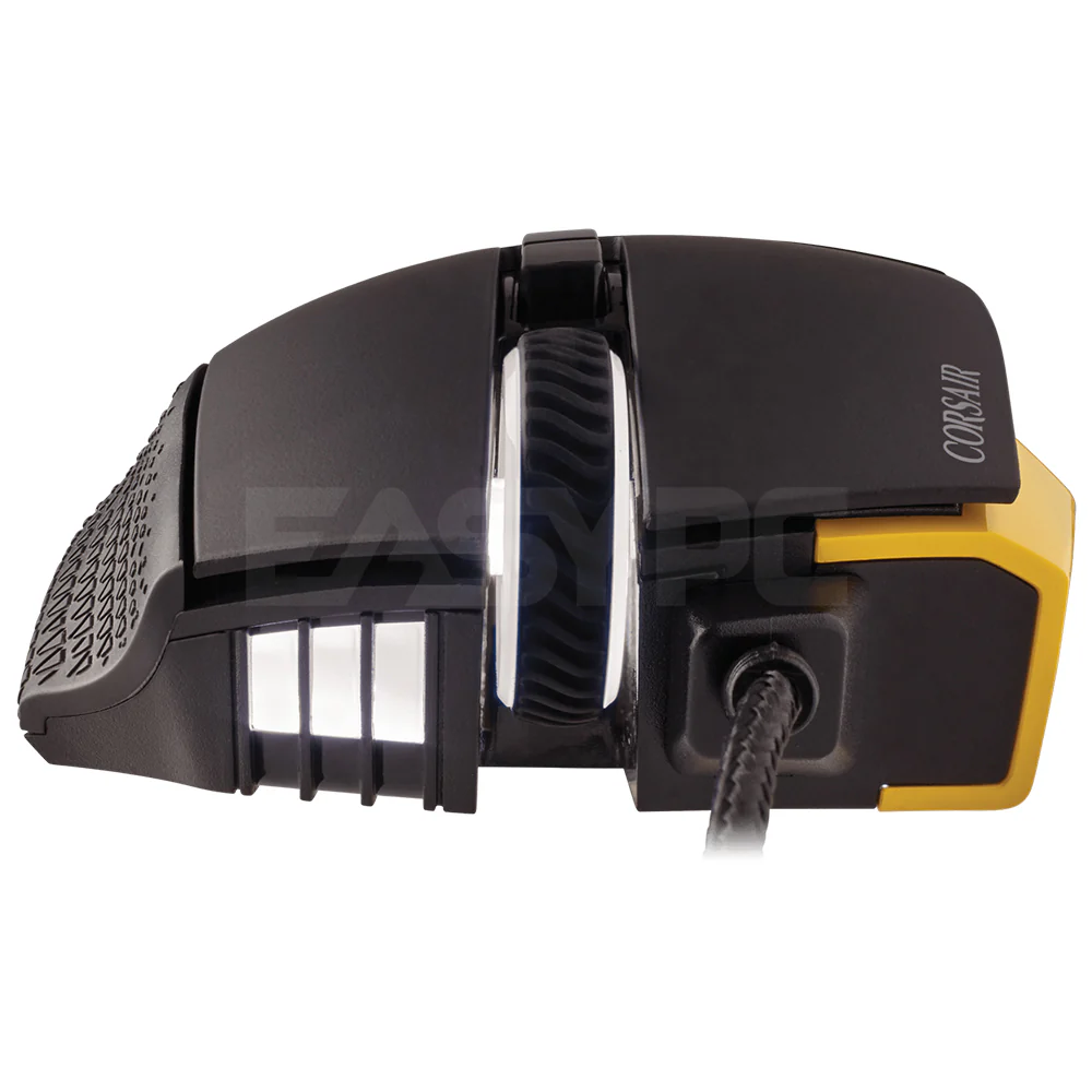 Corsair Scimitar Pro CSCH9304011AP RGB Optical MOBA MMO Gaming Mouse Yellow - Image 2