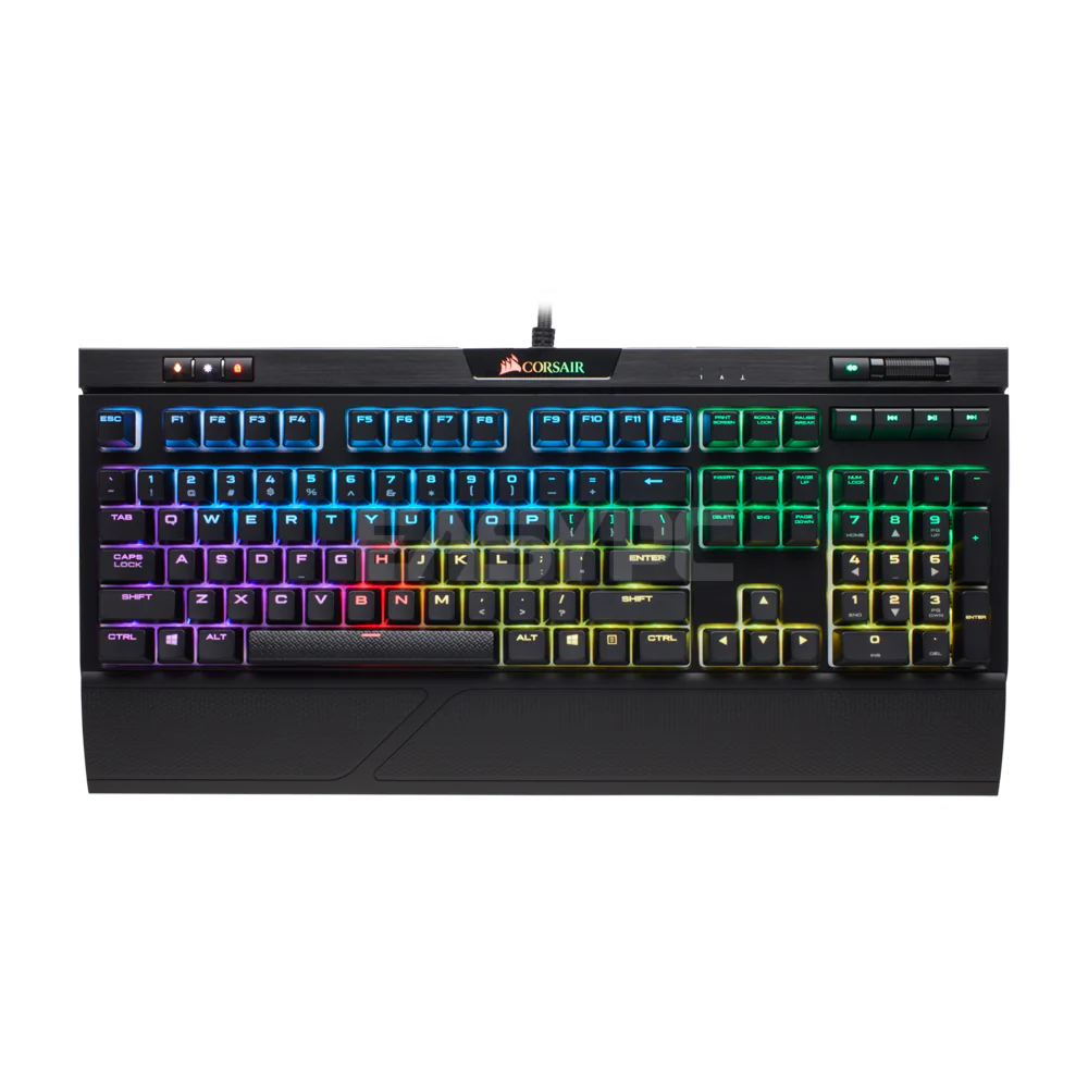 Corsair Strafe RGB MK.2 CS-CH-9104113-NA Mechanical Gaming Keyboard Cherry MX Silent
