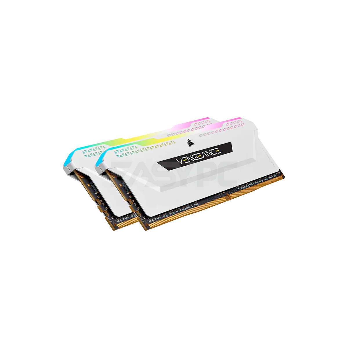 Corsair Vengeance Pro SL 16gb 2x8 3200mhz Ddr4 RGB Memory White - Image 3