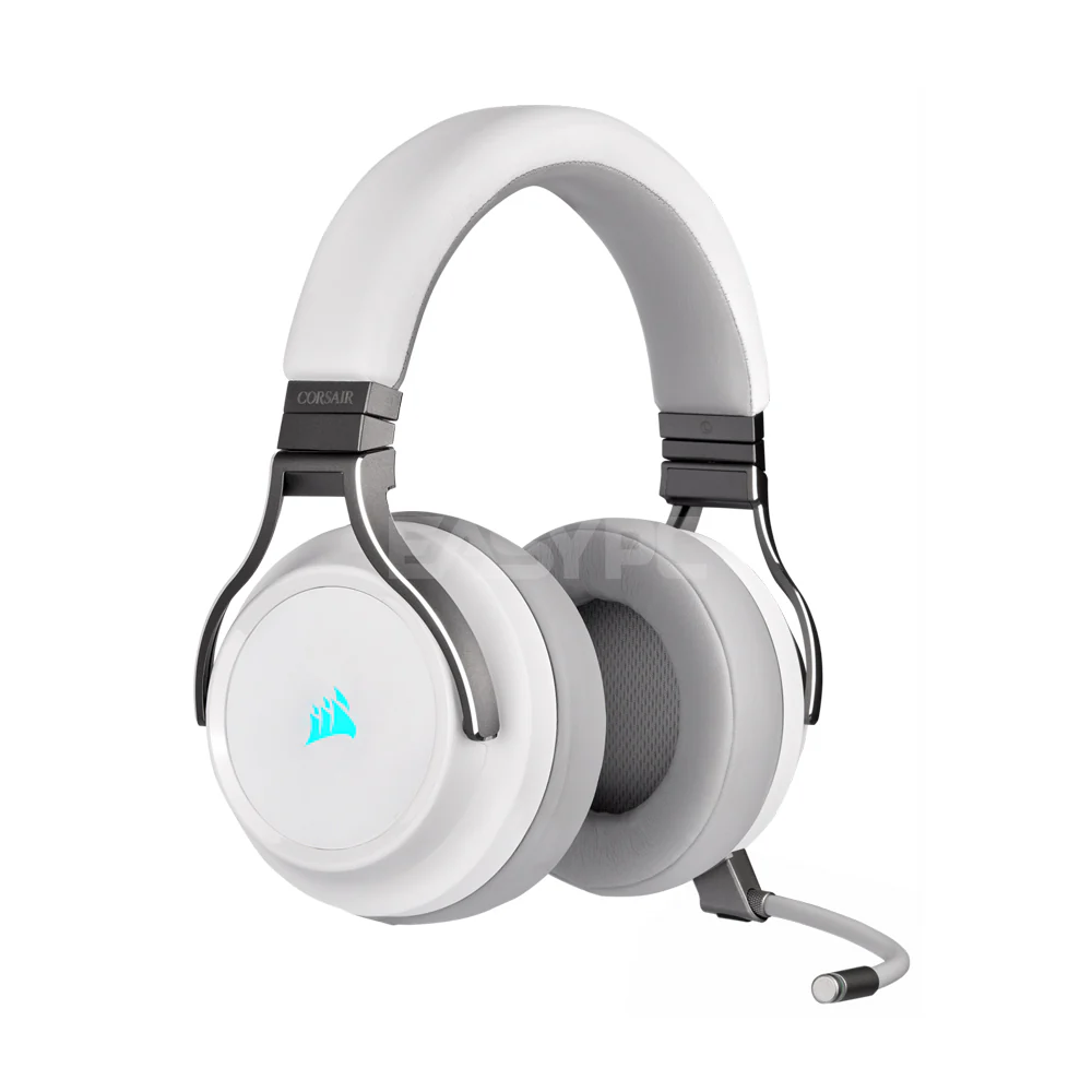 Corsair Virtuoso RGB Wireless Gaming Headset White - Image 4