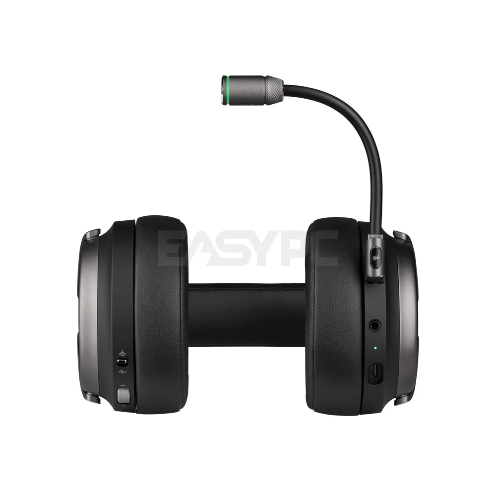 Corsair Virtuoso RGB Wireless SE Gaming Headset - High-Fidelity 7.1 Surround Sound with Broadcast Quality Microphone, Memory Foam Earcups - 20 Hour Battery Life Works w/ PC, MacOS, PS5, Gunmetal and Espresso Gaming Headset 7UBE - Image 5