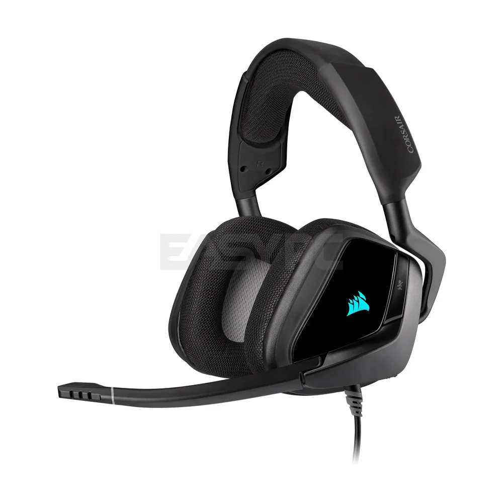 Corsair VOID Elite RGB USB Surround Premium Gaming Headset with 7.1 Surround Sound, Discord Certified, Works with PC, Xbox Series X, Xbox Series S, PS5, PS4, Nintendo Switch Carbon CS-CA-9011203-AP 7UBE COCS2343 - Image 3