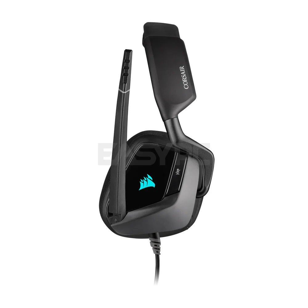 Corsair VOID Elite RGB USB Surround Premium Gaming Headset with 7.1 Surround Sound, Discord Certified, Works with PC, Xbox Series X, Xbox Series S, PS5, PS4, Nintendo Switch Carbon CS-CA-9011203-AP 7UBE COCS2343 - Image 5