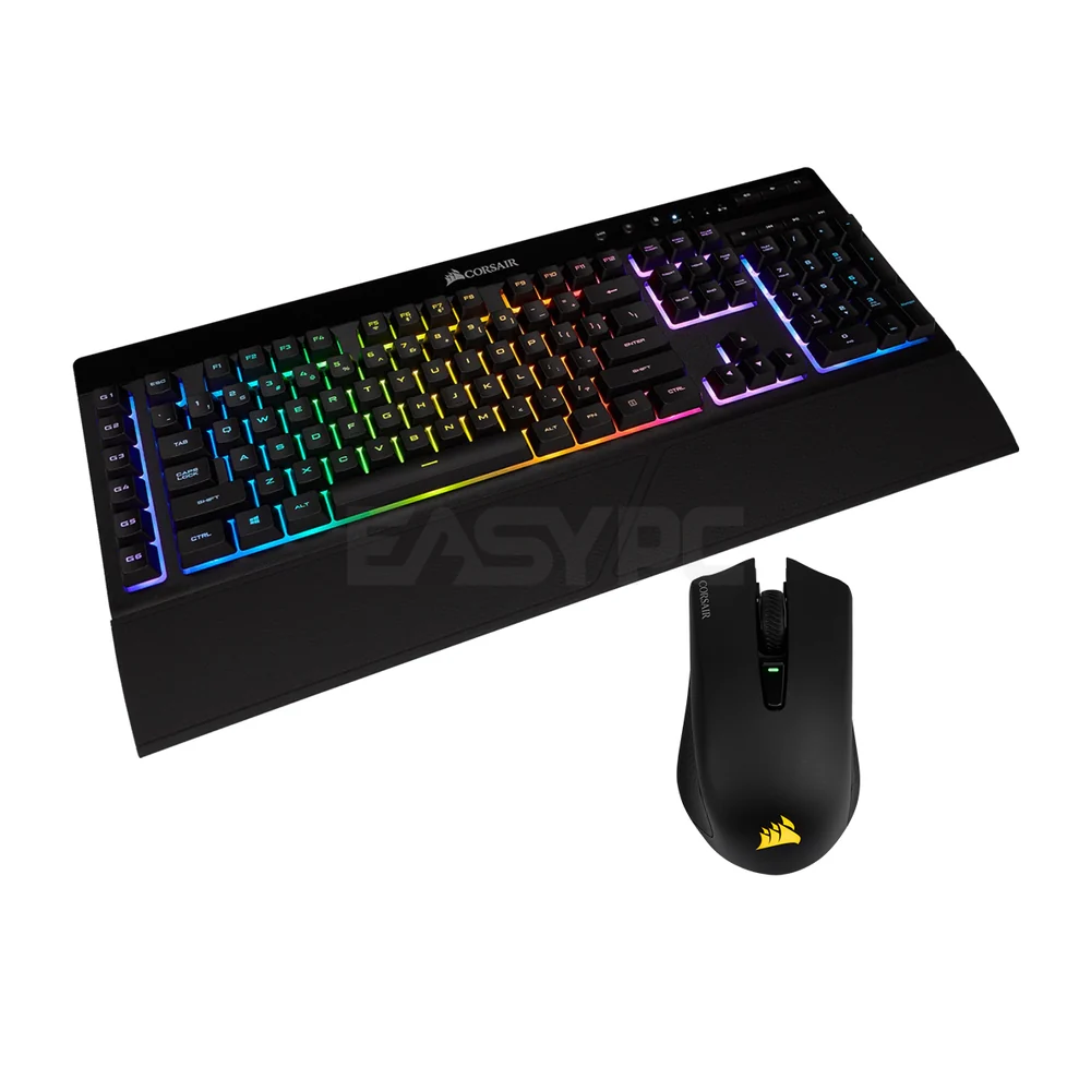 Corsair K57 RGB Wireless Keyboard/Harpoon RGB Mouse Hyper-Fast Slipstream Wireless Technology Connect with USB dongle Gaming Bundle 7UBE COCS2349 - Image 5