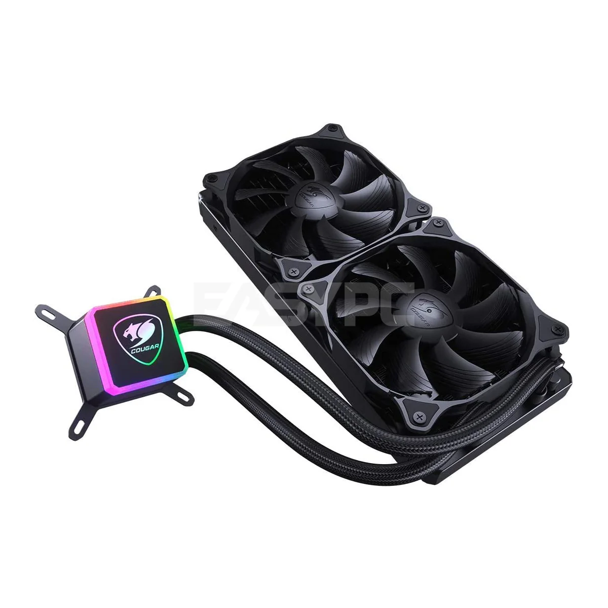 Cougar Aqua 240 AIO RGB Liquid Cooling w/ Remote - Image 4
