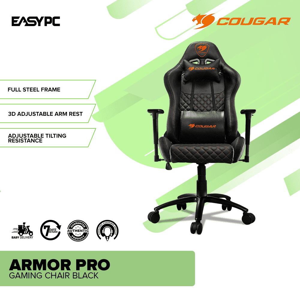 Cougar Armor PRO Gaming Chair Black - Image 2