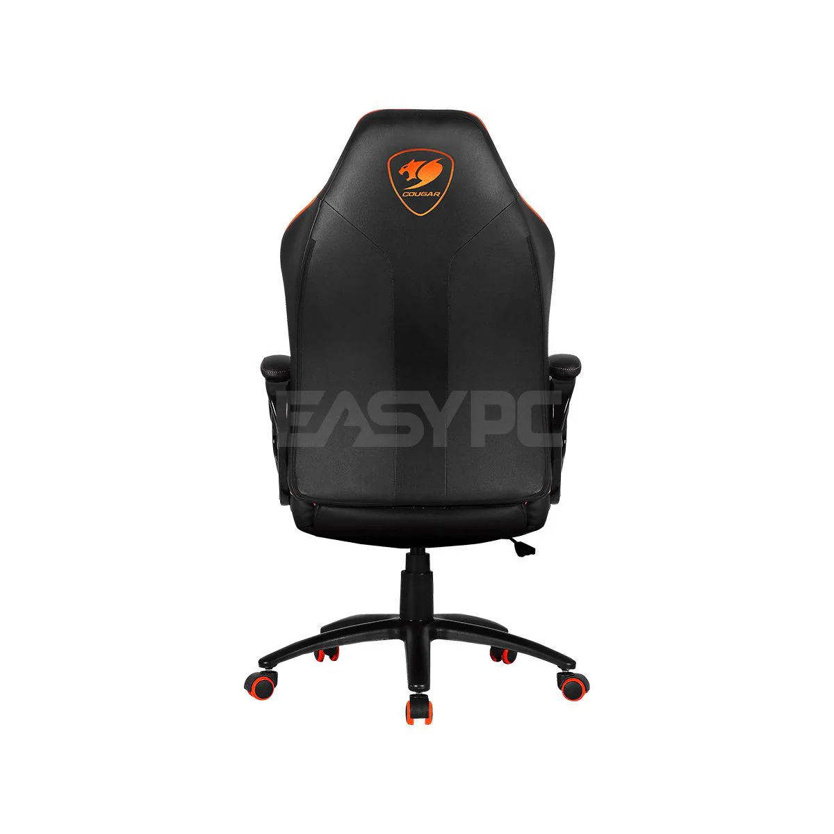 Cougar Fusion High Comfort Gaming Chair Black Orange - Image 3