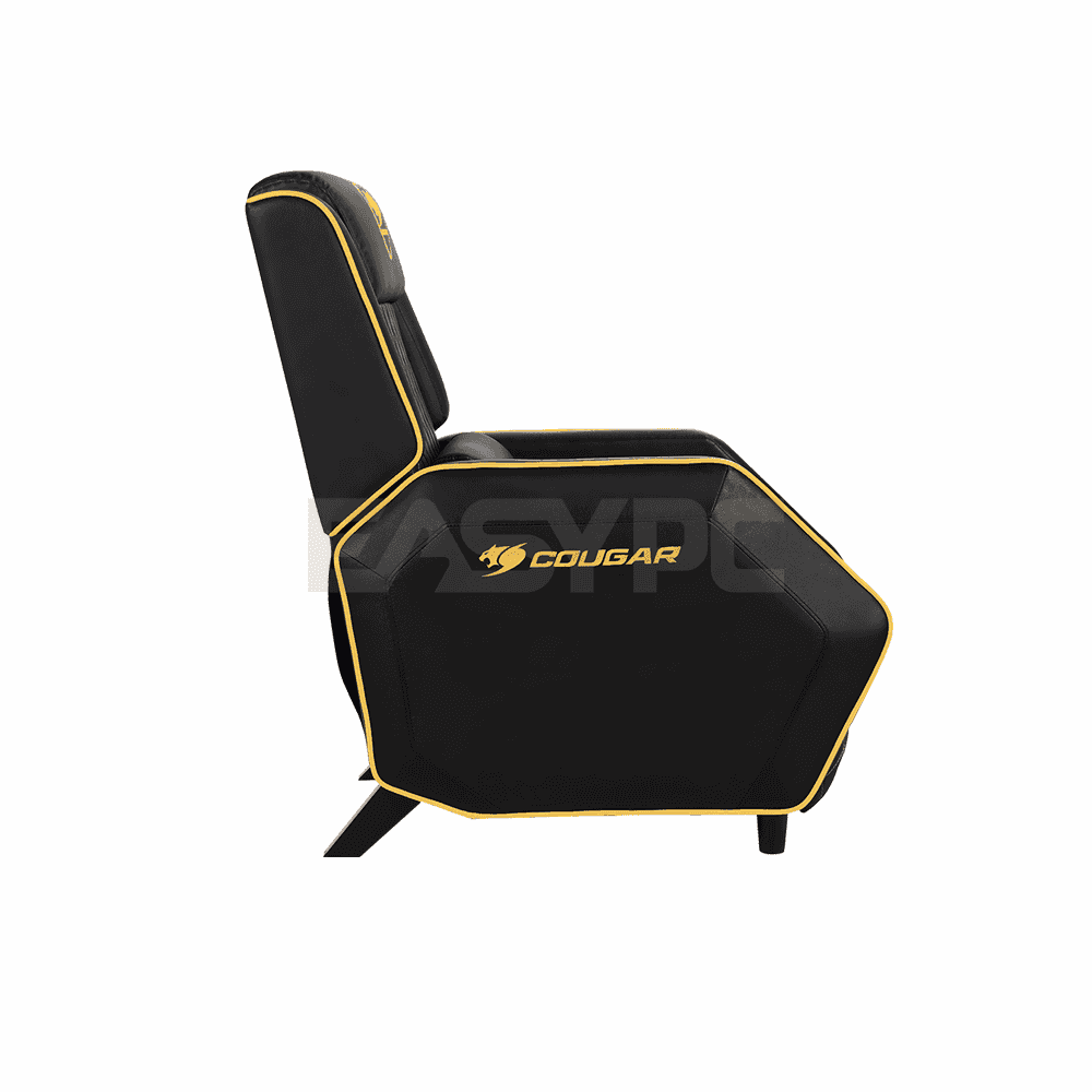 Cougar Ranger Royal Gaming Sofa Black Gold - Image 3