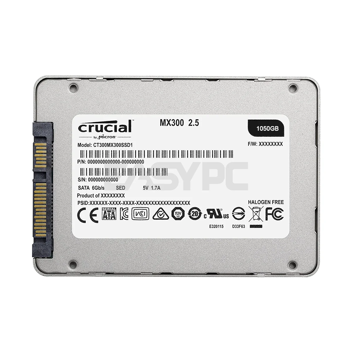 Crucial MX300 Solid State Drive 1050gb - Image 3