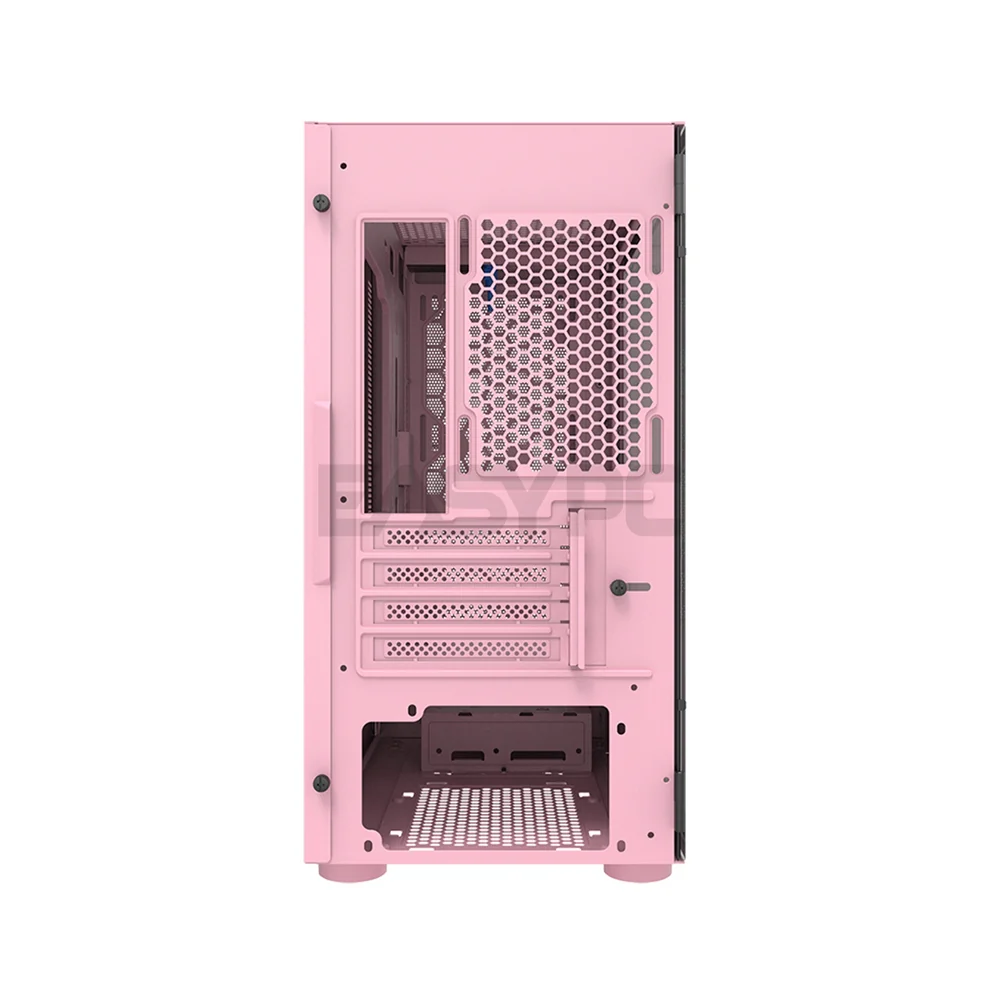 DarkFlash DLM21 Mesh Mid Tower Black, White and Pink White PC Case - Image 21