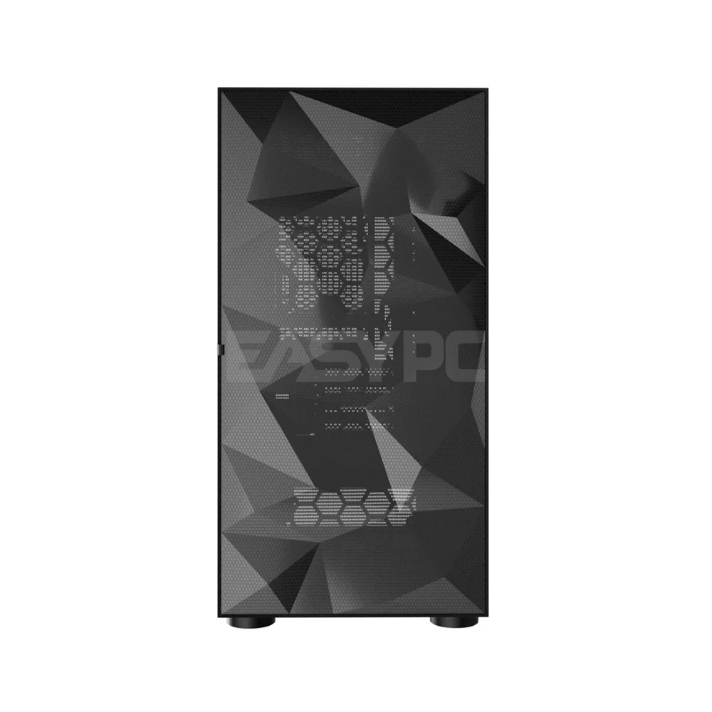 DarkFlash DLM21 Mesh Mid Tower Black, White and Pink White PC Case - Image 6