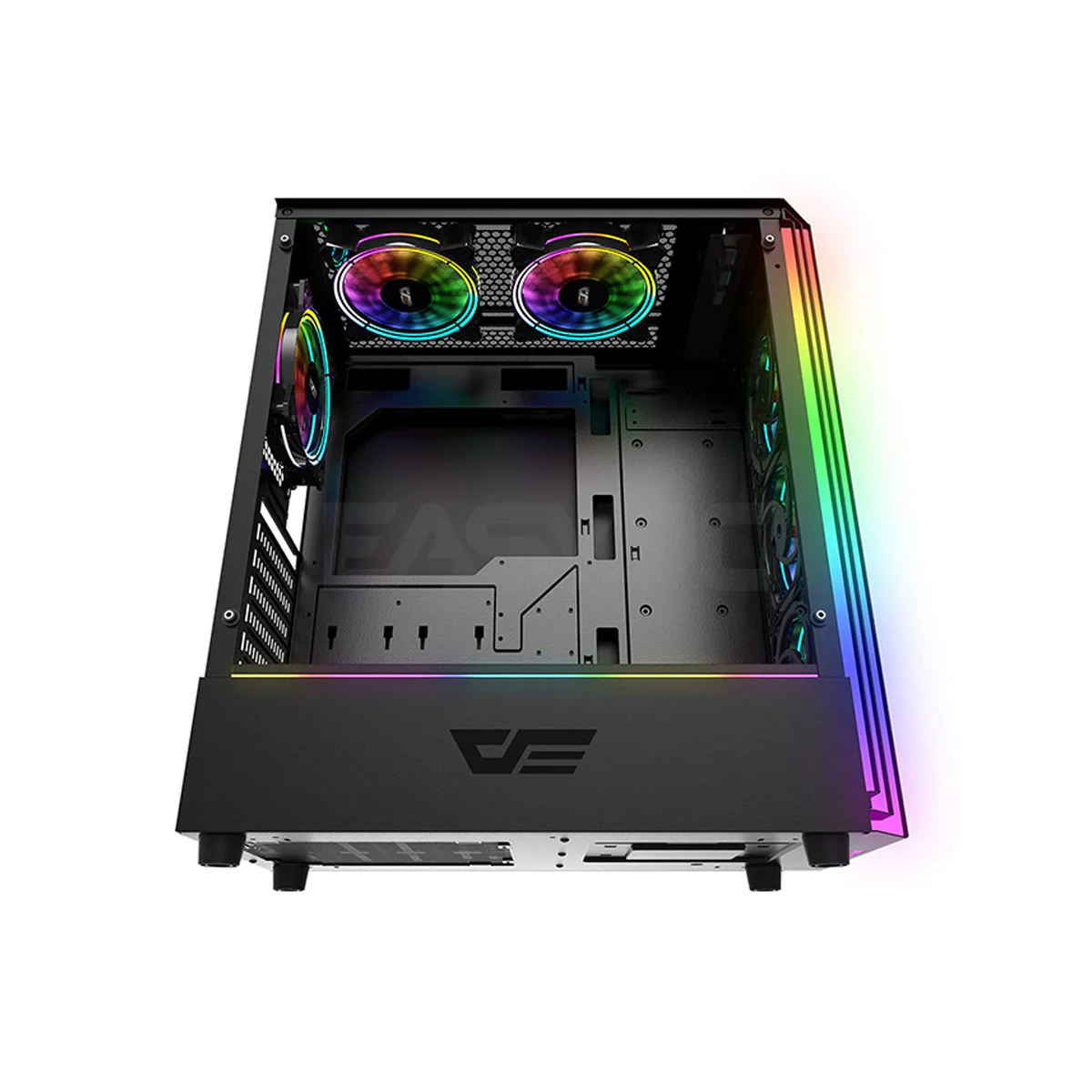 Dark Flash J11 Mid Tower PC Case Black - Image 4