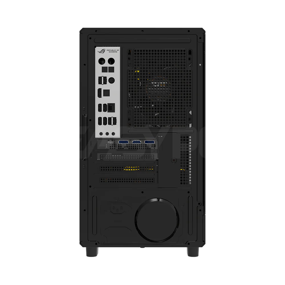DarkFlash DB330M Mesh Micro ATX Tempred Glass Side Gaming PC Case Black - Image 5