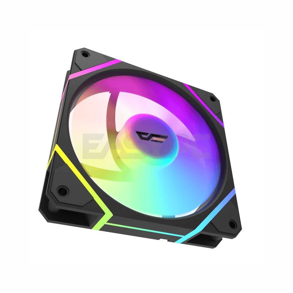 DarkFlash DM12 F Single ARGB Chassis Fan Black - Image 4