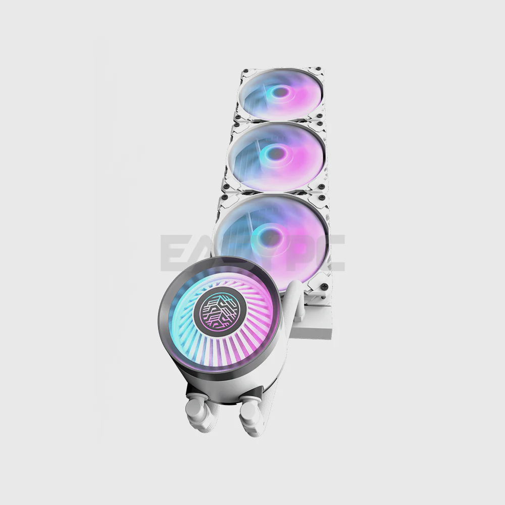 DarkFlash DN360 CPU Liquid Cooler White - Image 4