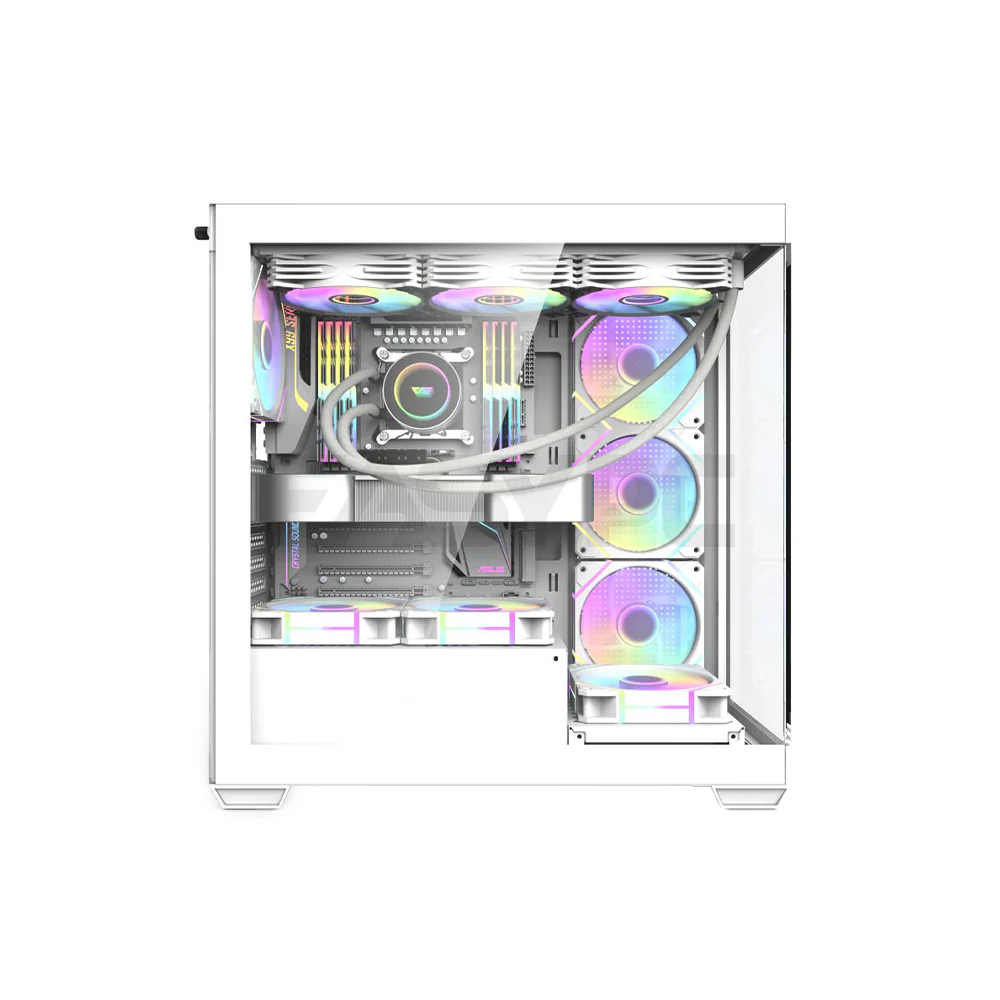 DarkFlash DS900 Aquarium ATX PC Case White