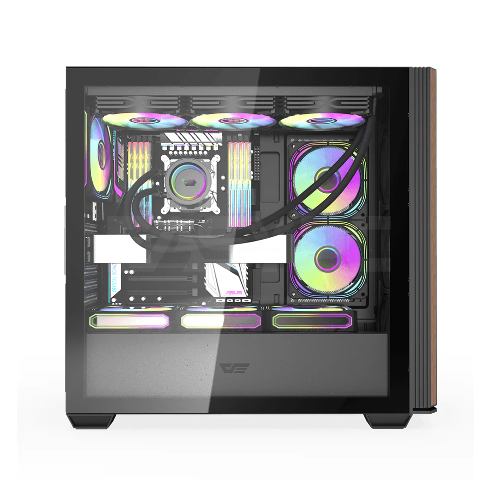 DarkFlash DS900WS ATX PC Case Black